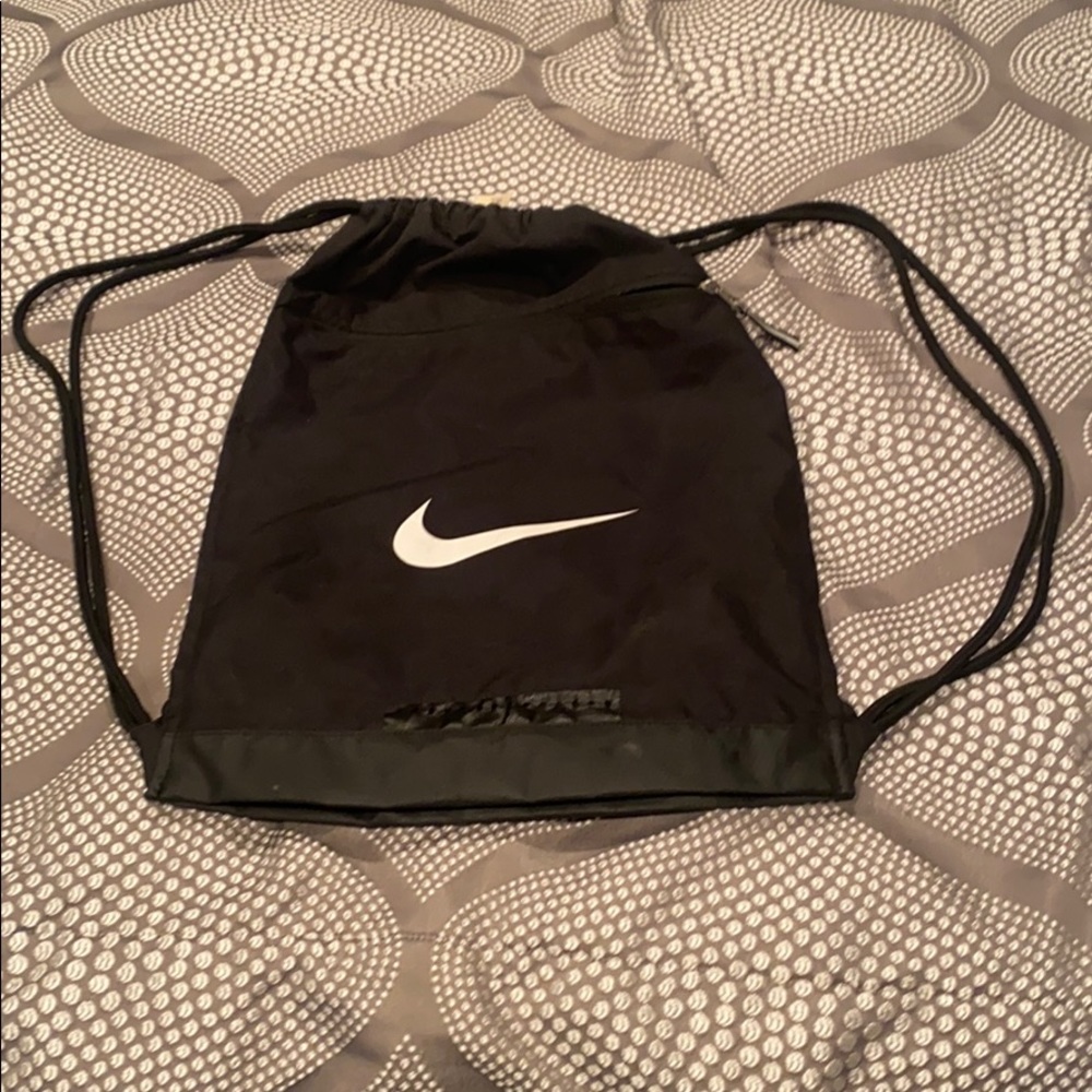 Nike Black Gym Sack. Very nice condition.